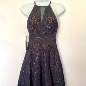 Morgan and Co Charcoal Dress